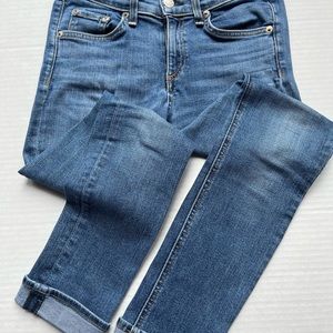 Rag and Bone capri slim jeans